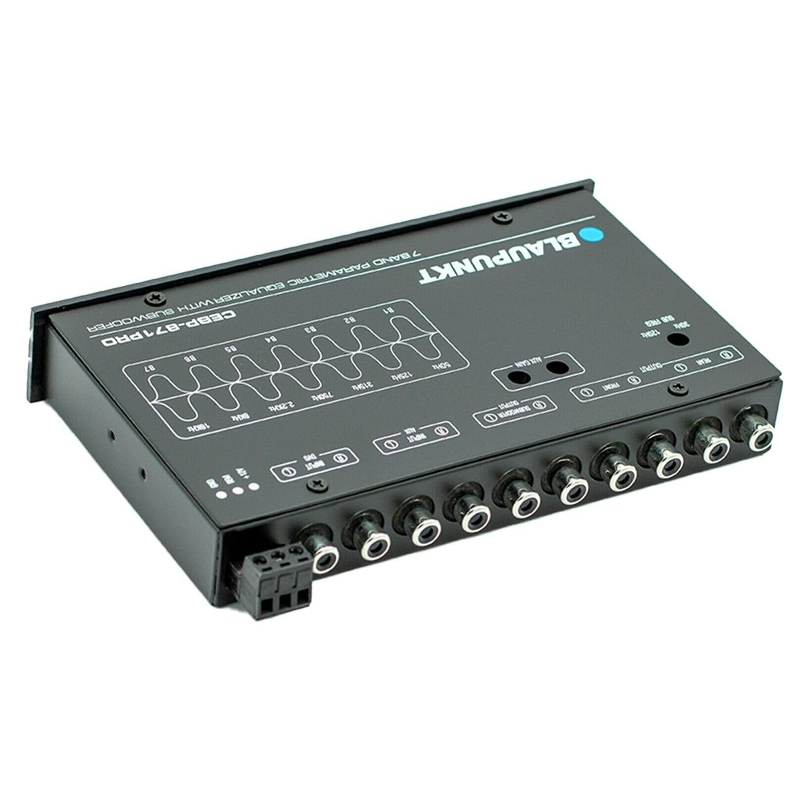 Blaupunkt CEBP-871PRO 7 Band Compact Equalizer Maximum Output Voltage 7V RMS