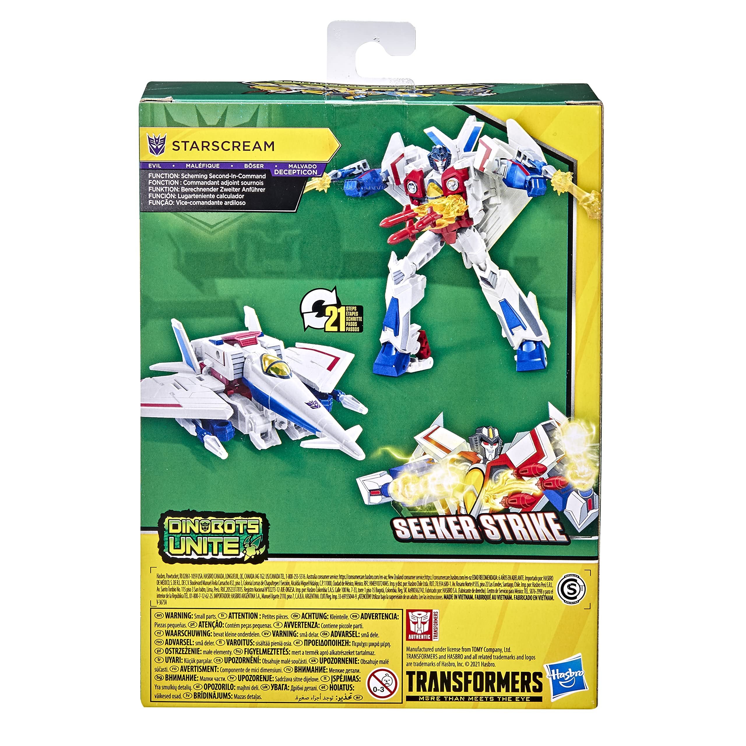 Transformers Cyberverse Adventures Deluxe Class - Starscream