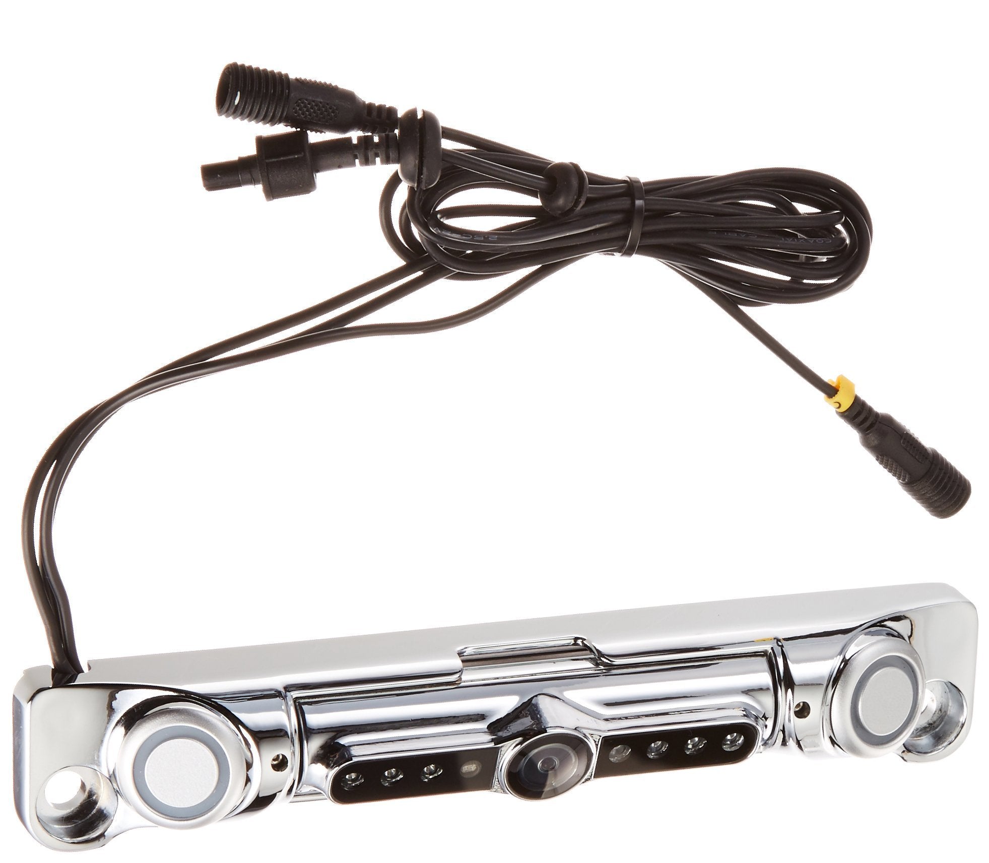 POWER ACOUSTIK LP-3CSC Liese Pae wih 2 Bakup Sesos & CCD Camea (Chome)