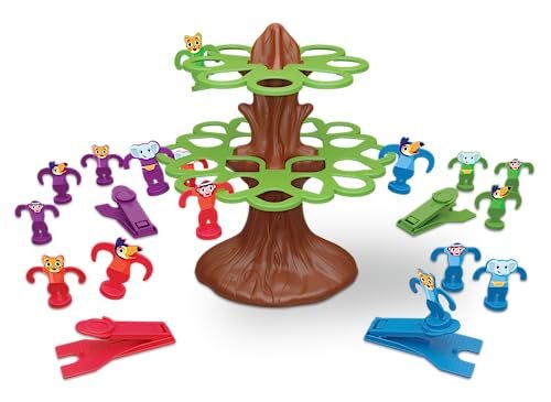 Goliath Jungle Gym Game - Fast-Flinging Flying Animal Game - Ages 4 and Up, 2-4 Players