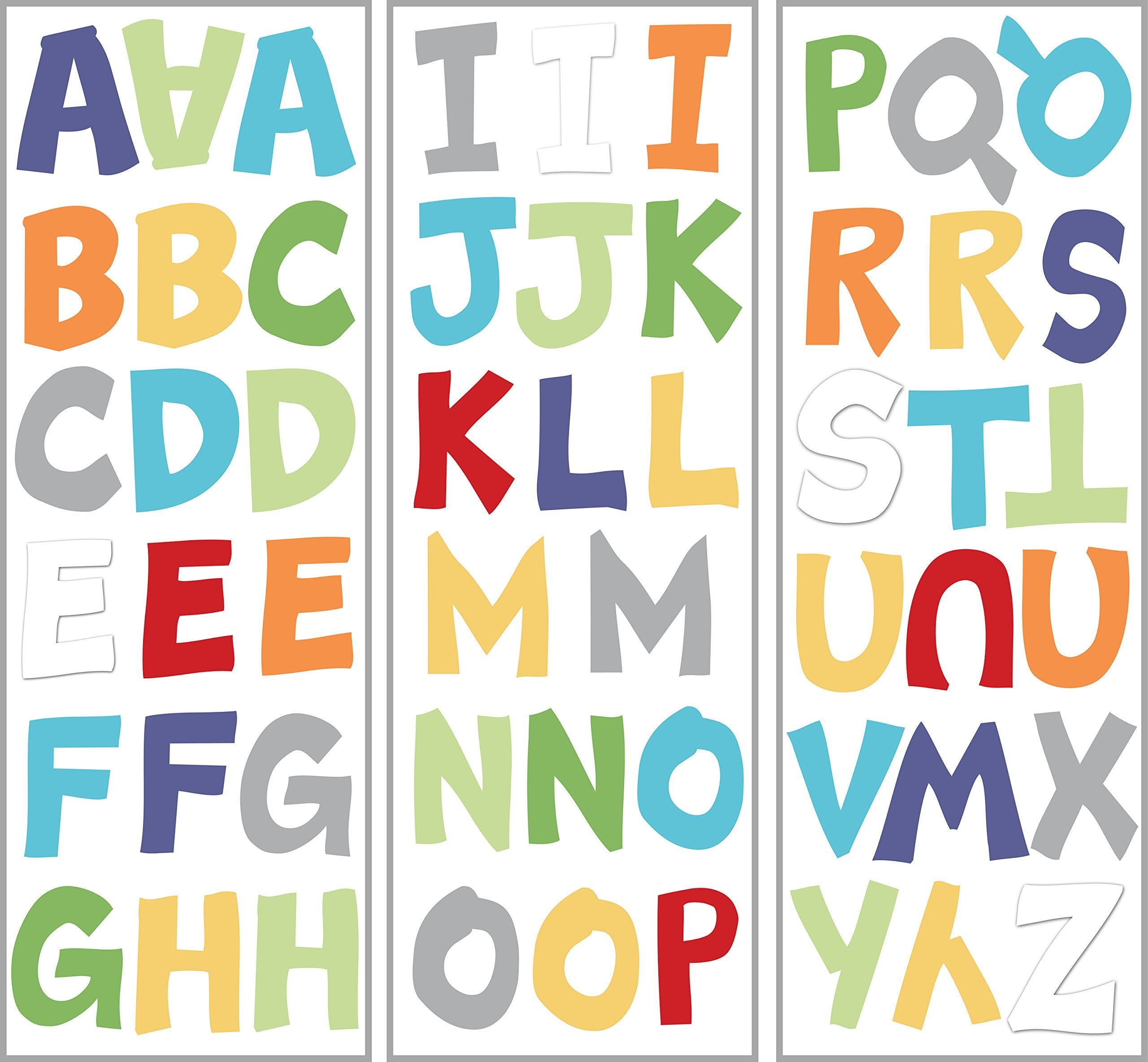 NoJo by Jill McDonald ABC with Me Wall Decals