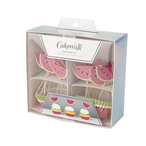 Cakewalk (Party) Watermelon Cupcake Kits, Red