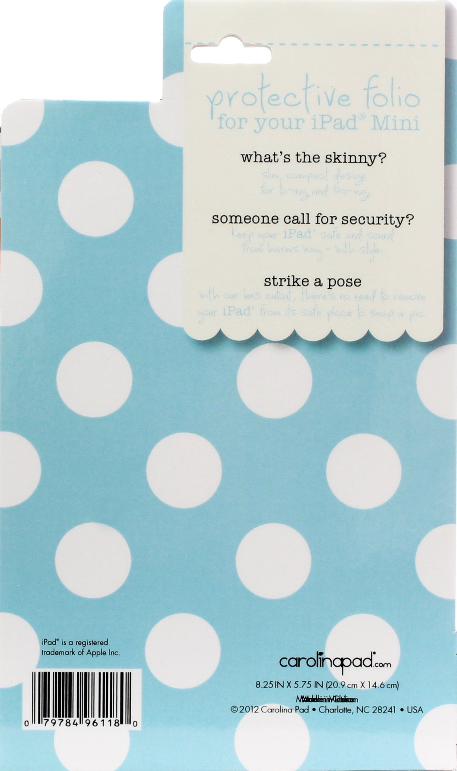 Studio C Spring Fling Collection Slim Folio for iPad mini (96118)