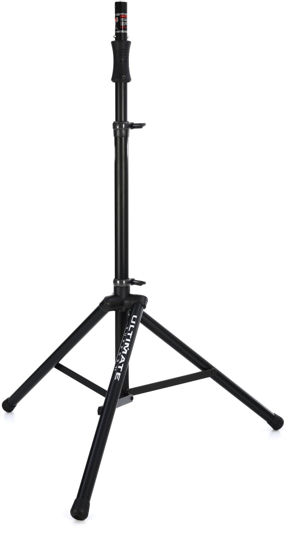 Ultimate Support TS-100B Lift-Assist Speaker Stand (Single)