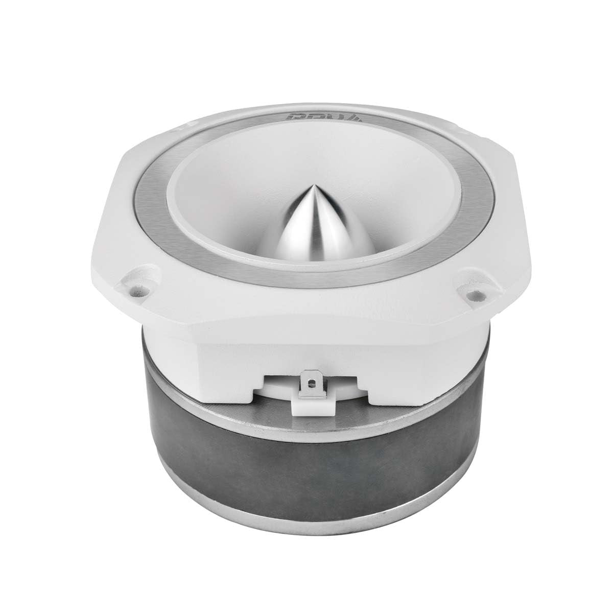 PRV AUDIO TW700Ti White 4 Inch Titanium Bullet Tweeter TW700Ti White 240 Watts, 8 Ohm Super Tweeter, Built-in Capacitor Pro Audio High Frequency Driver (Single)