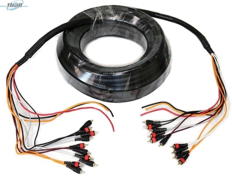 DEEJAY LED - TBHMEDUSA52FTRCA - Medusa 52ft RCA to RCA Crossover