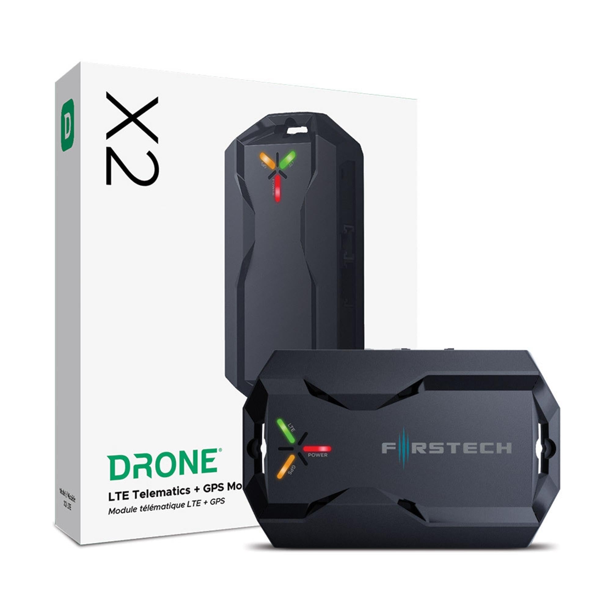 Drone X2 LTE Vehicle Telematics & GPS Tracker – Mobile Connectivity with 4G LTE and Smartphone Control