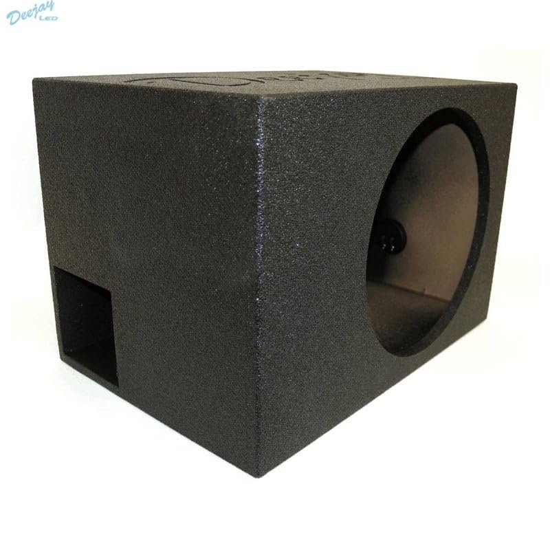 DEEJAY LED 1X15EPOXY DJL 15-inch Base Box for 15-in Woofer with Tuned Port and Durable Epoxy Coat Outer Finish, Embossed Logo
