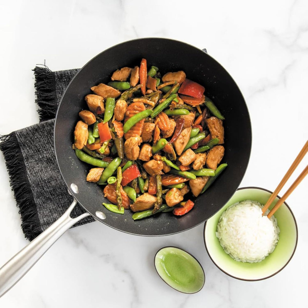 Nordic Ware Spun Wok, 10-inch