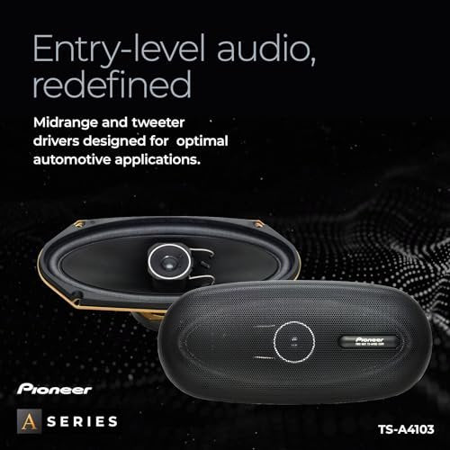 Pioneer TS-A4103 4 x 10 2-way Car Speakers (Pair)