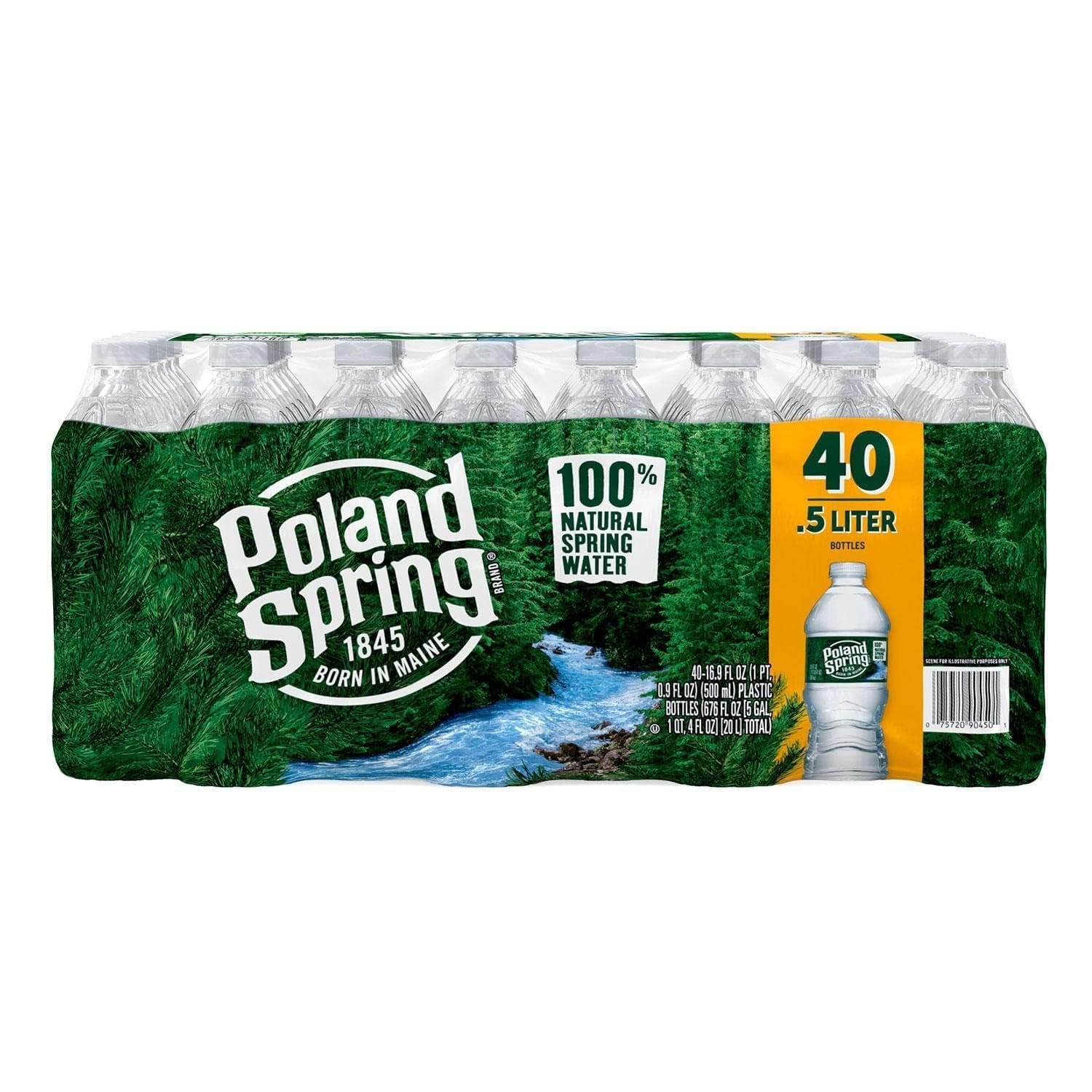 Generic PolandSprings Natural Water 16.9 oz. 40 pk 48 Cases (1 Pallet)
