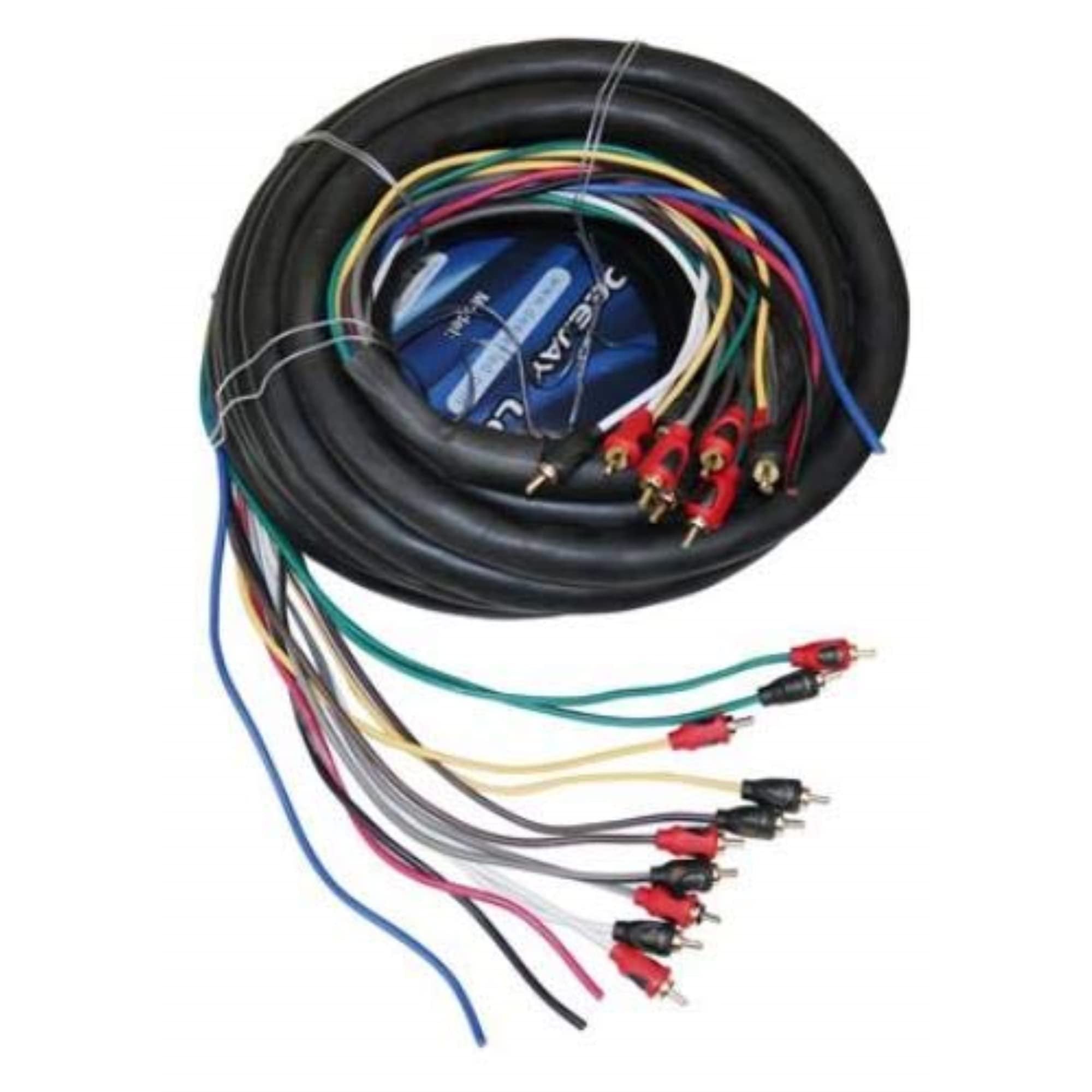 36-Foot Multi-Amp Accessory Cable 10 RCA