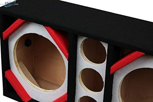 Deejay LED Two 10-in Woofers Plus Three Tweeters WH
