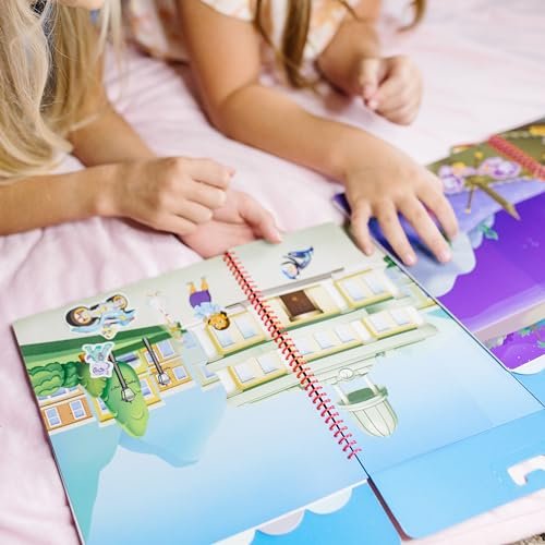 Melissa & Doug PAW Patrol Restickable Sticker Book Classic Missions | Activity Pad | 3+ | Gift for Boy or Girl