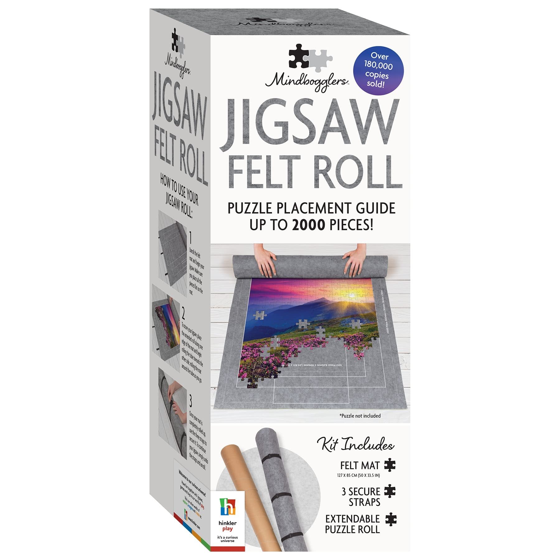 (New June) Mindbogglers Jigsaw Felt Roll 2021 Edition (unit 3)