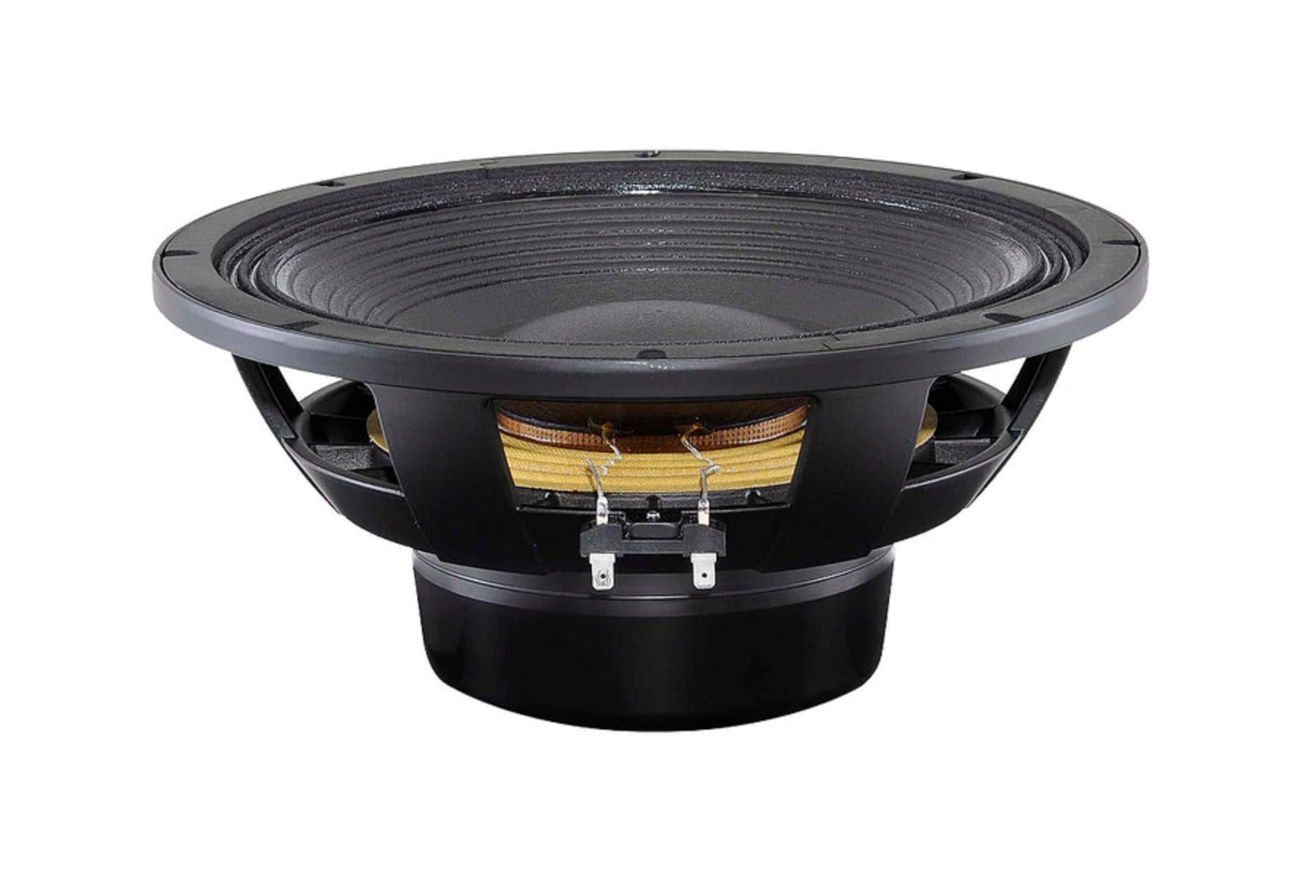 B&C Speakers 12NBX100-4 LF Drivers 12-Inch NEO MID BASS 4 Ohm 2000 Watt Copper Voice Coil 100mm 500 Watts Rms 1000 Watts Max Pro Audio Component Speaker Driver for Motorcycle Car
