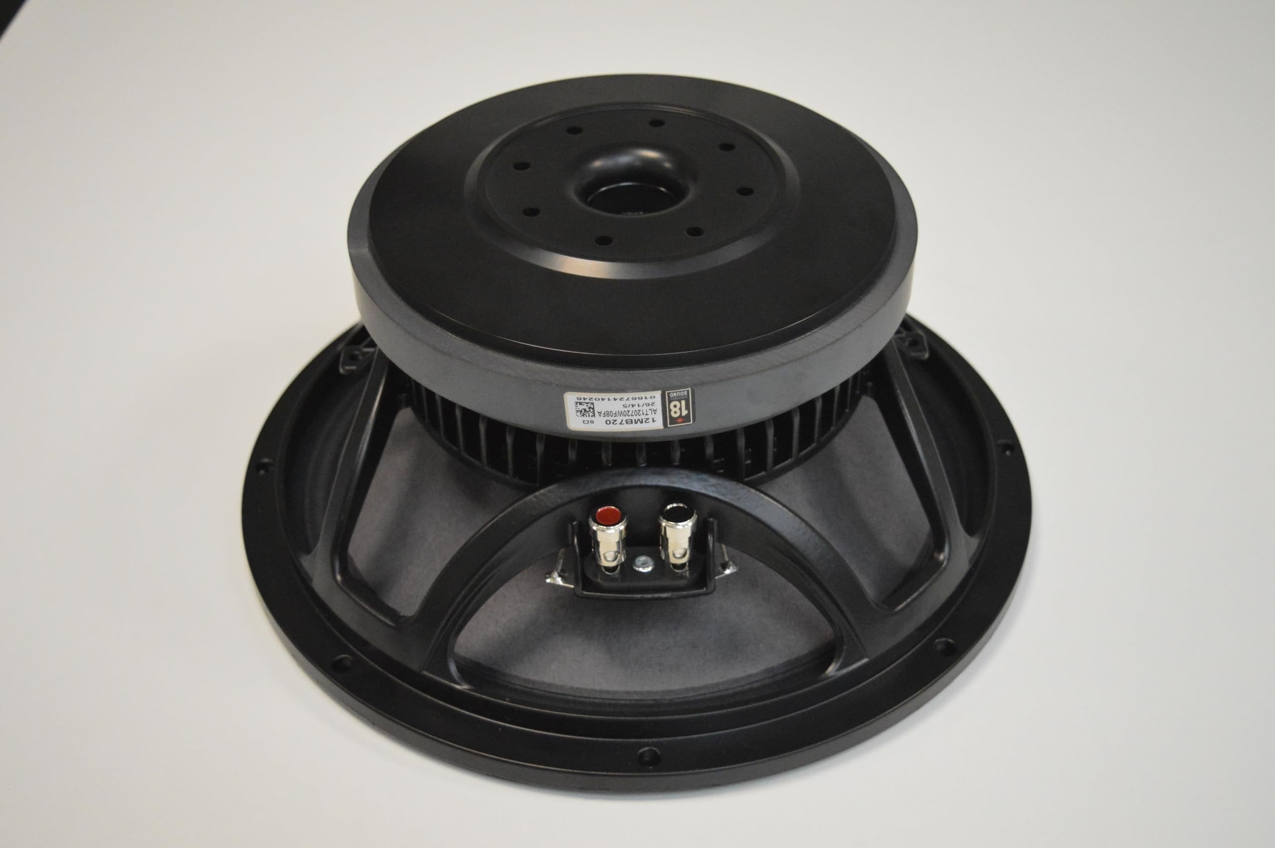 18 Sound 12MB720-8 Midbass Driver 500 Watts AES 1000 Watts Peak Compact 2-Way Reflex Enclosures 8-Ohms PRO Audio Car Motorcycle Component Speaker