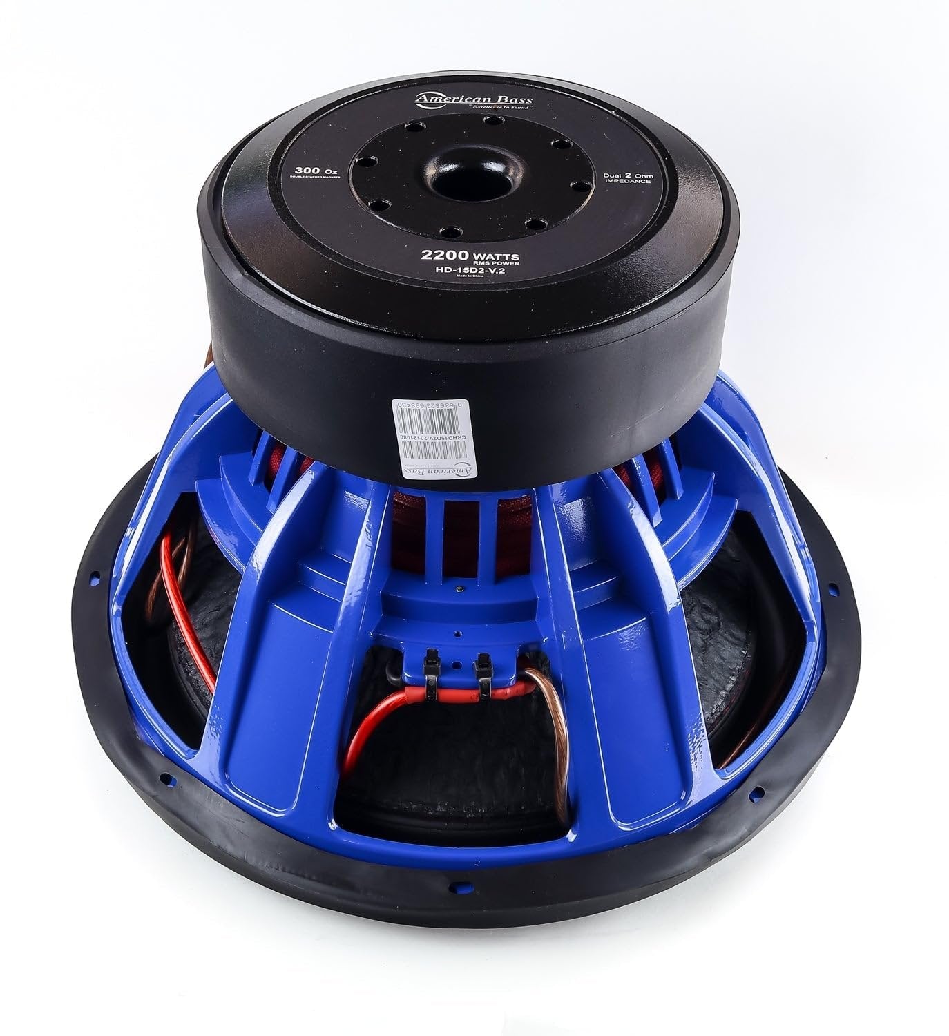 American Bass HD 15" 1 Ohm 8000 Max Watts Car Subwoofer