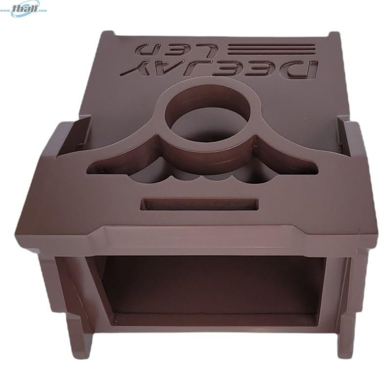 DEEJAY LED TBH1D3EQBNTOYOTA DJL One Din Two EQ Brown Paint Toyota Stylish Wooden Controller Case for Mobile Competitions