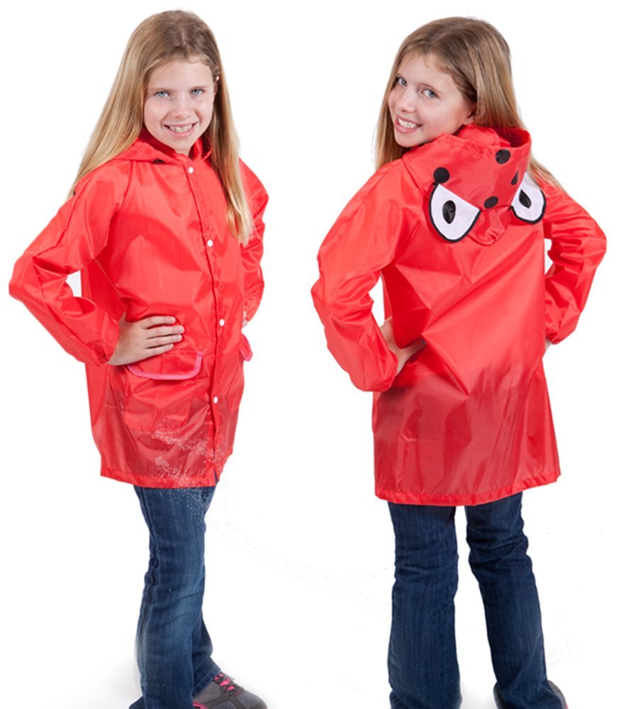 Cloudnine Children's Ladybug Raincoat ages 5-12