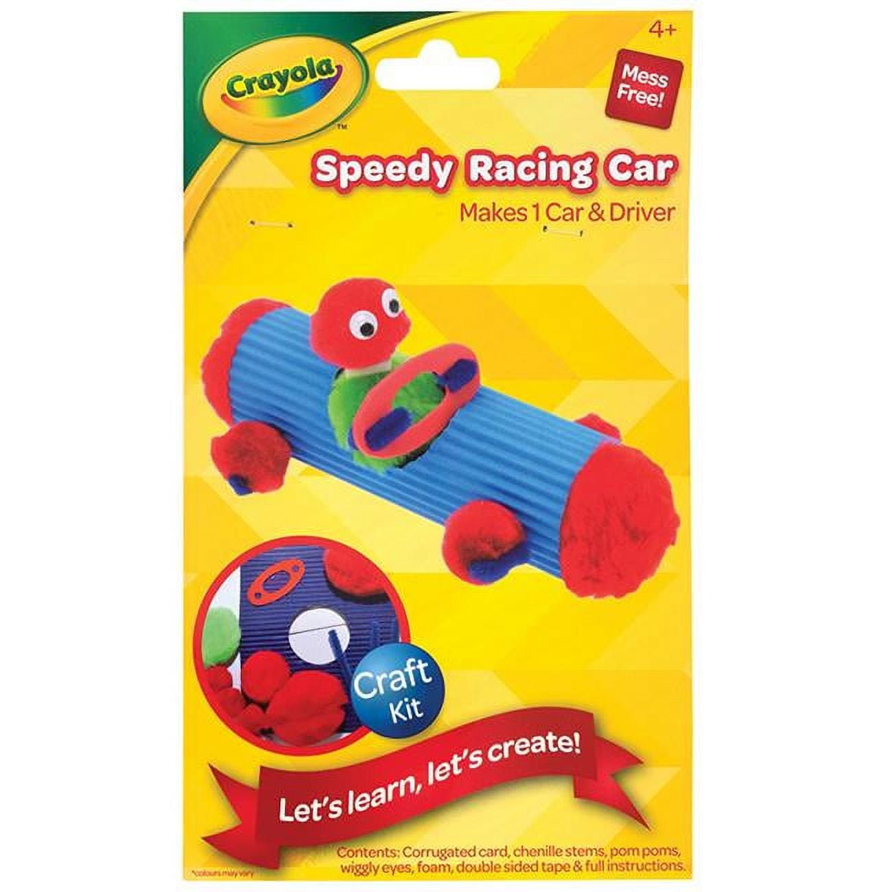 Crayola Racing Car Kit, Set of 20 Pieces