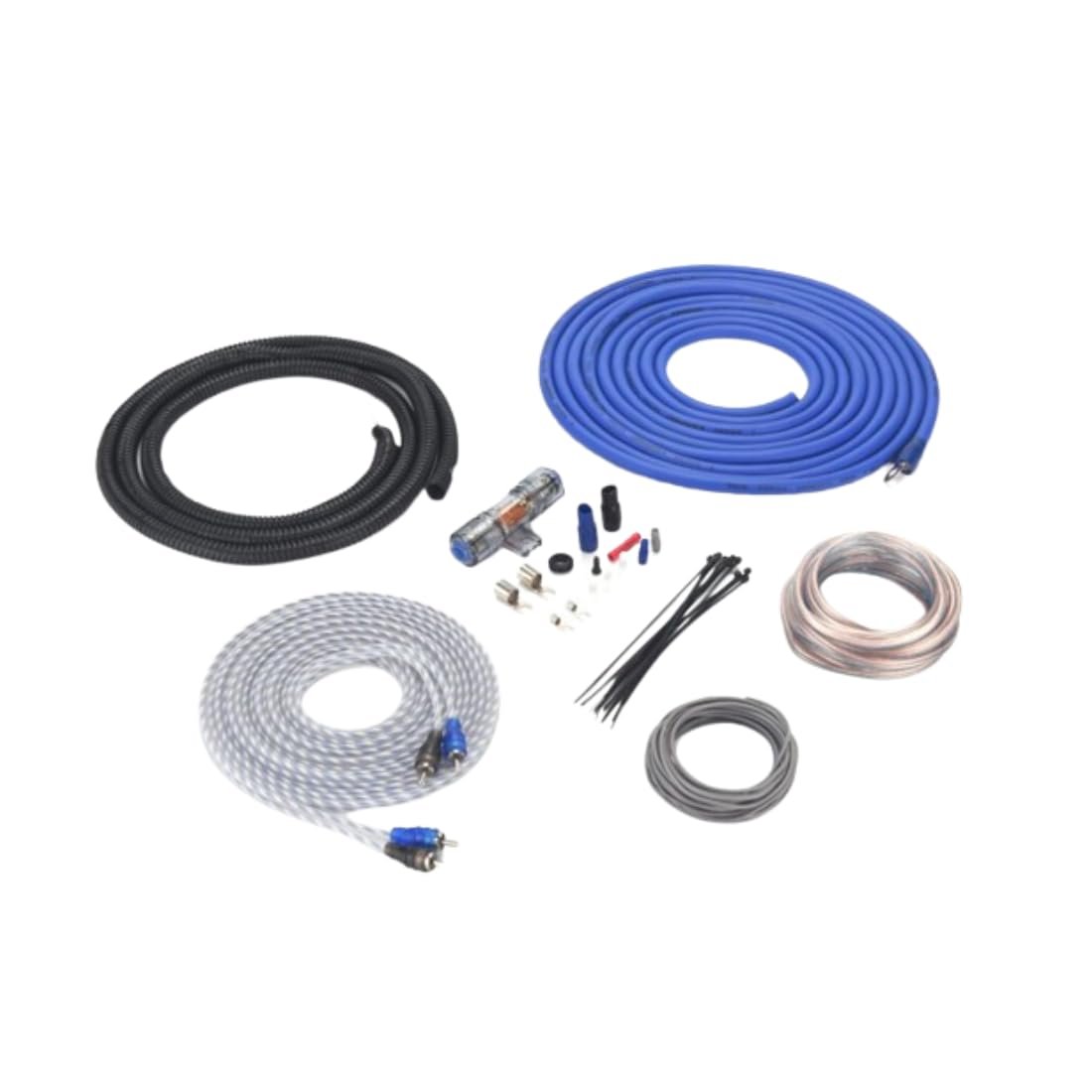 BLAUPUNKT BMK-44 Car Audio 4 AWG Gauge Complete Amplifier Installation Kit Sound System User Friendly Accessories