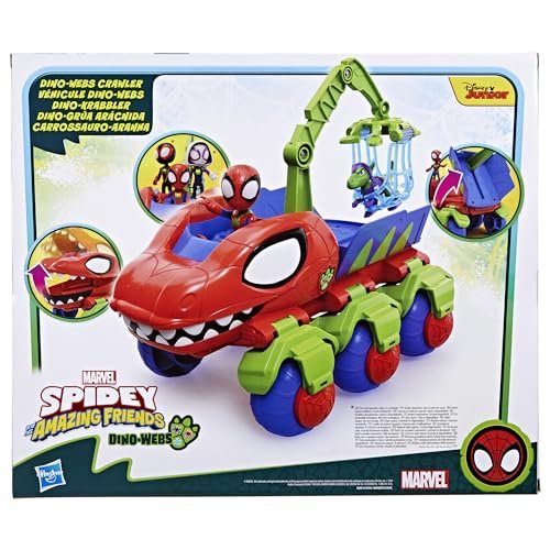 Hasbro Marvel Spidey and HIS Amazing Friends DINOWEBS Crawler