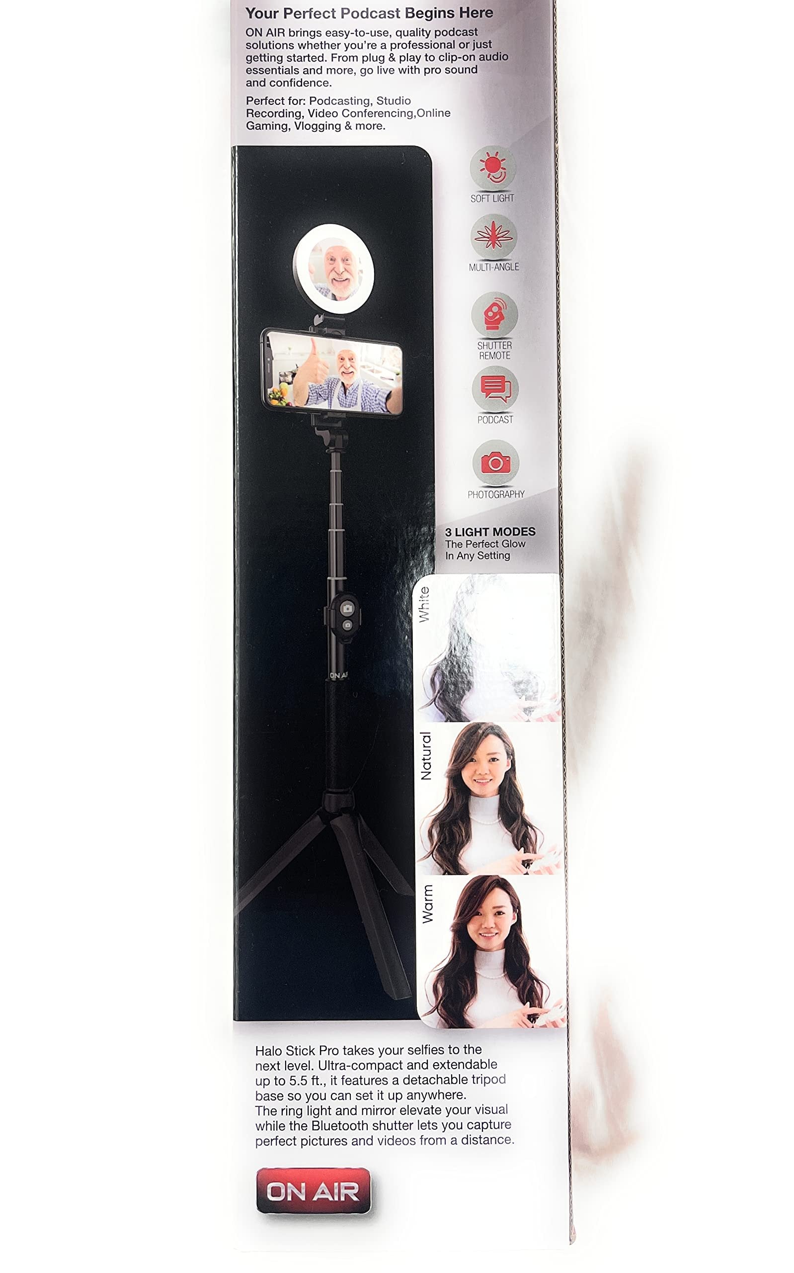 TZUMI 7329 Perfect for: Podcasting, Studio Recording, Video Conferencing, Online Gaming, Vlogging & More.