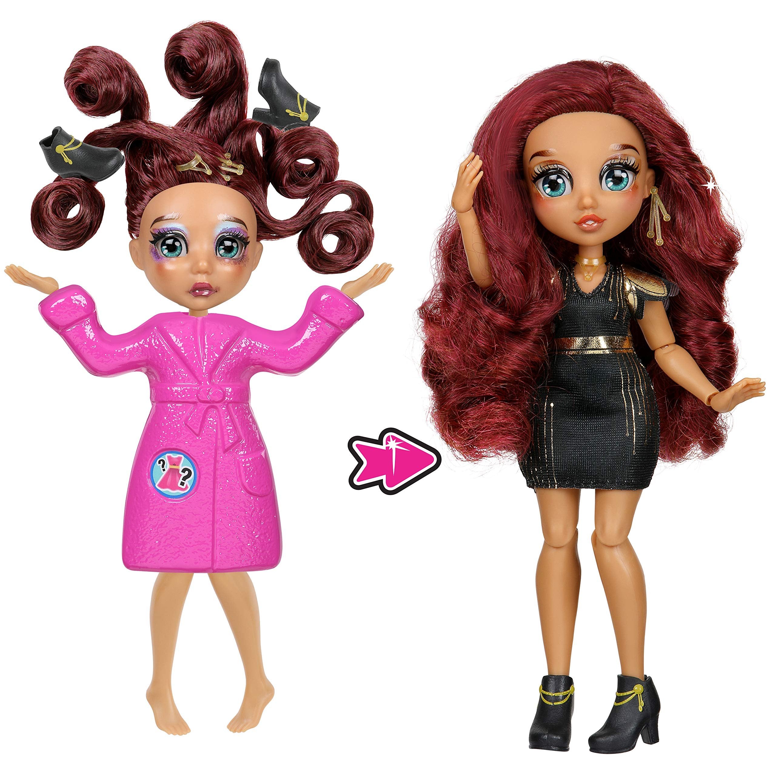 Failfix - Loves.Glam Total Makeover Doll Pack | 8.5" Fashion Doll | Total Head-to-Toe Transformation