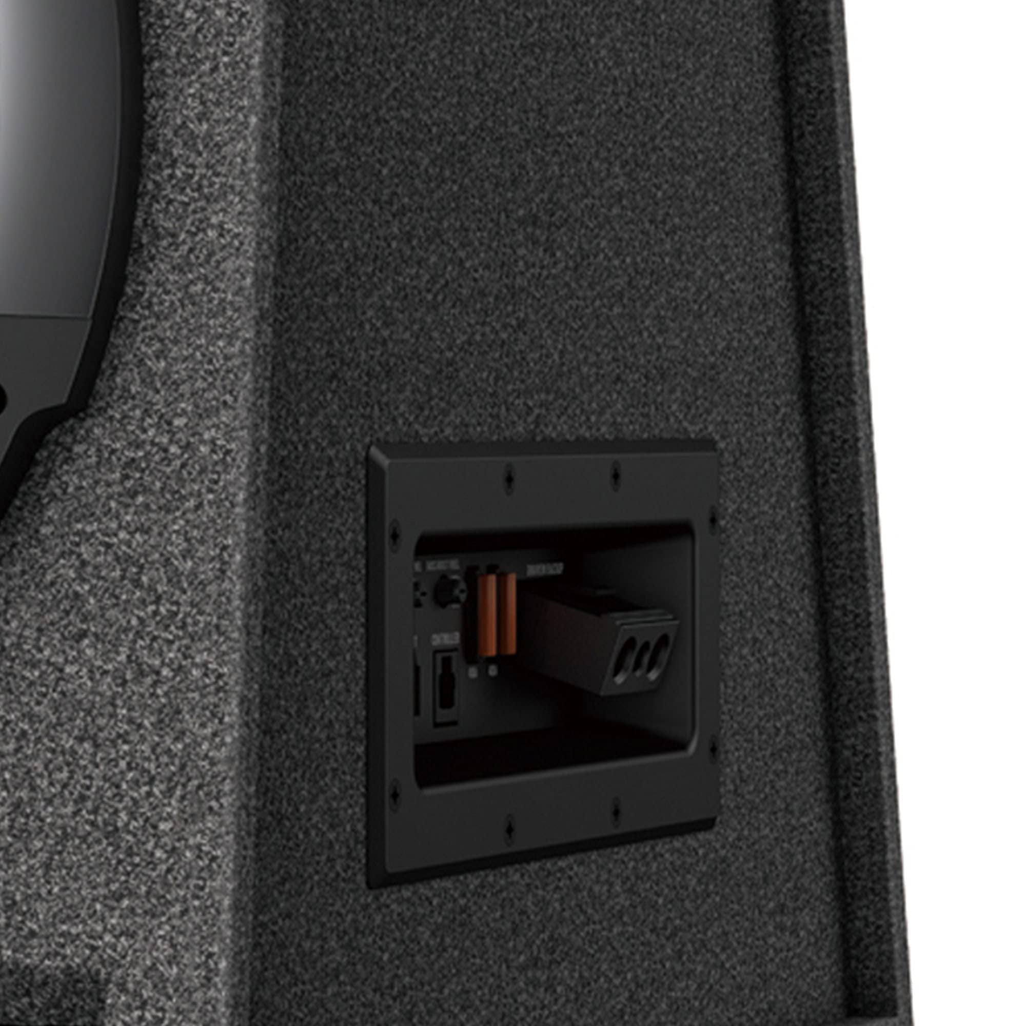 Pioneer TS-WX1220AH Dual 12" Ported Enclosure Active Subwoofer with Built-in Amplifier, Black