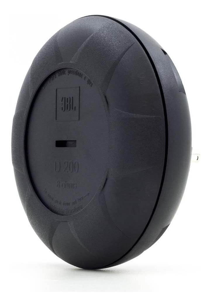 JBL Professional D200 Throat 1-in Standard & Phenolic Diaphragm 50 Watts Rms 8 Ohms 100 Max Subwoofer Compression Driver
