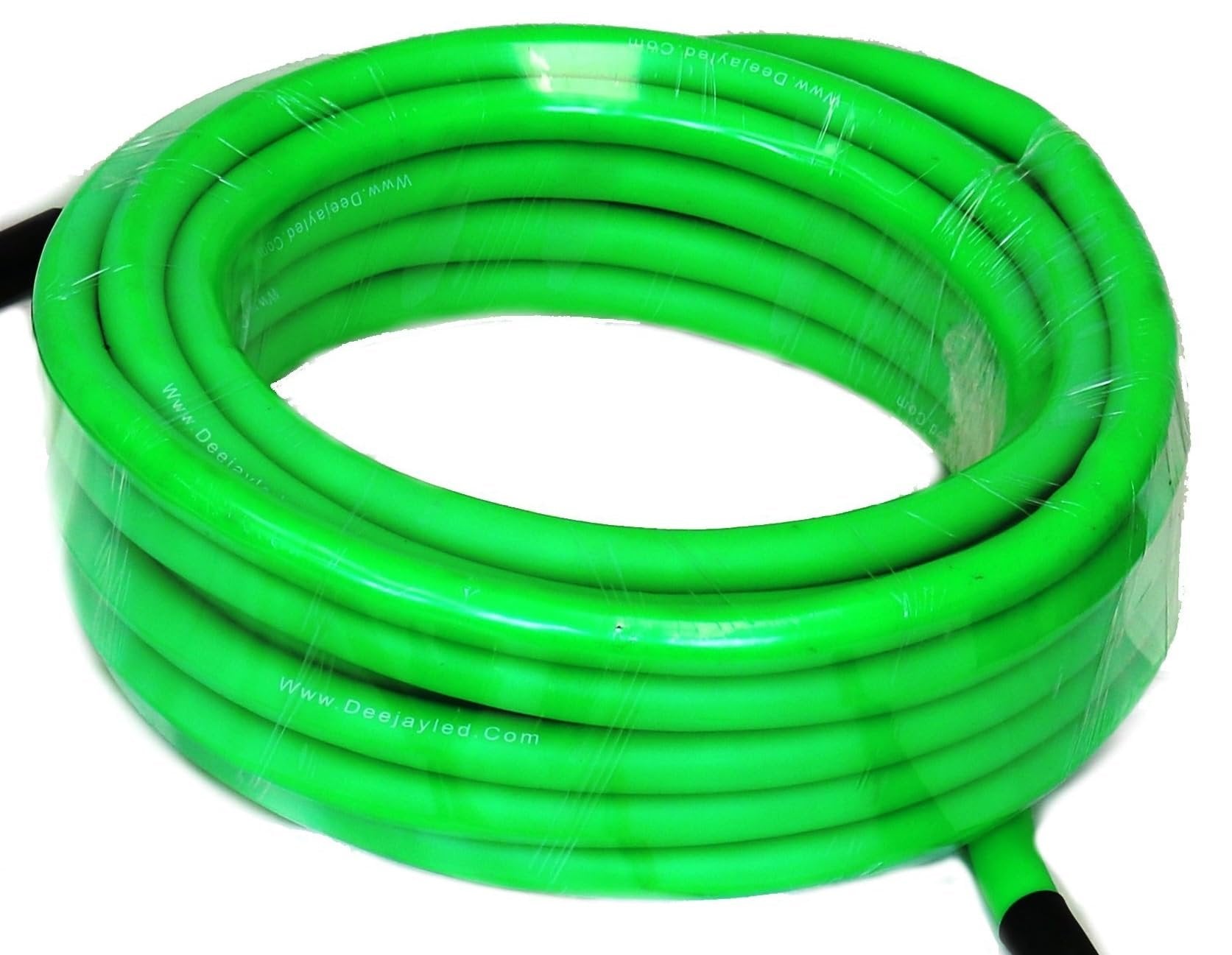 DEEJAY LED TBHMED36GREEN DEEJAYLED Green 36FT 10RCA 3 Power COPPE