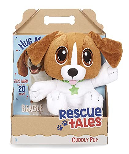 Little Tikes Rescue Tales Cuddly Pup Beagle Soft Plush Pet Toy, Multicolor (655180)
