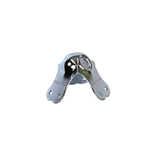 Robust Flight Case Hardware-big And Stackable Ball Corner Three Leaf System With Approximately 3-in Length Per Leaf Chrome Plated 14 Gauge Steel Ball Corner DEEJAYLED TBHBIGSTACKCORNE