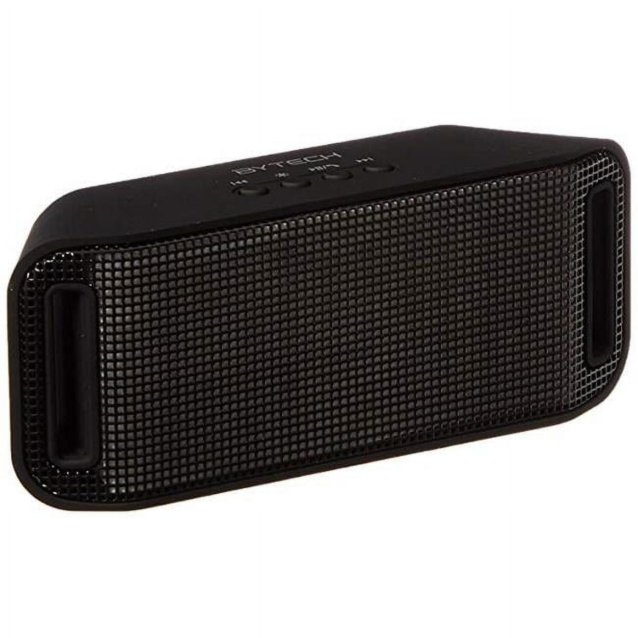 Bytech BCSW15101BK 12 in. Pill Bluetooth Speaker, Black