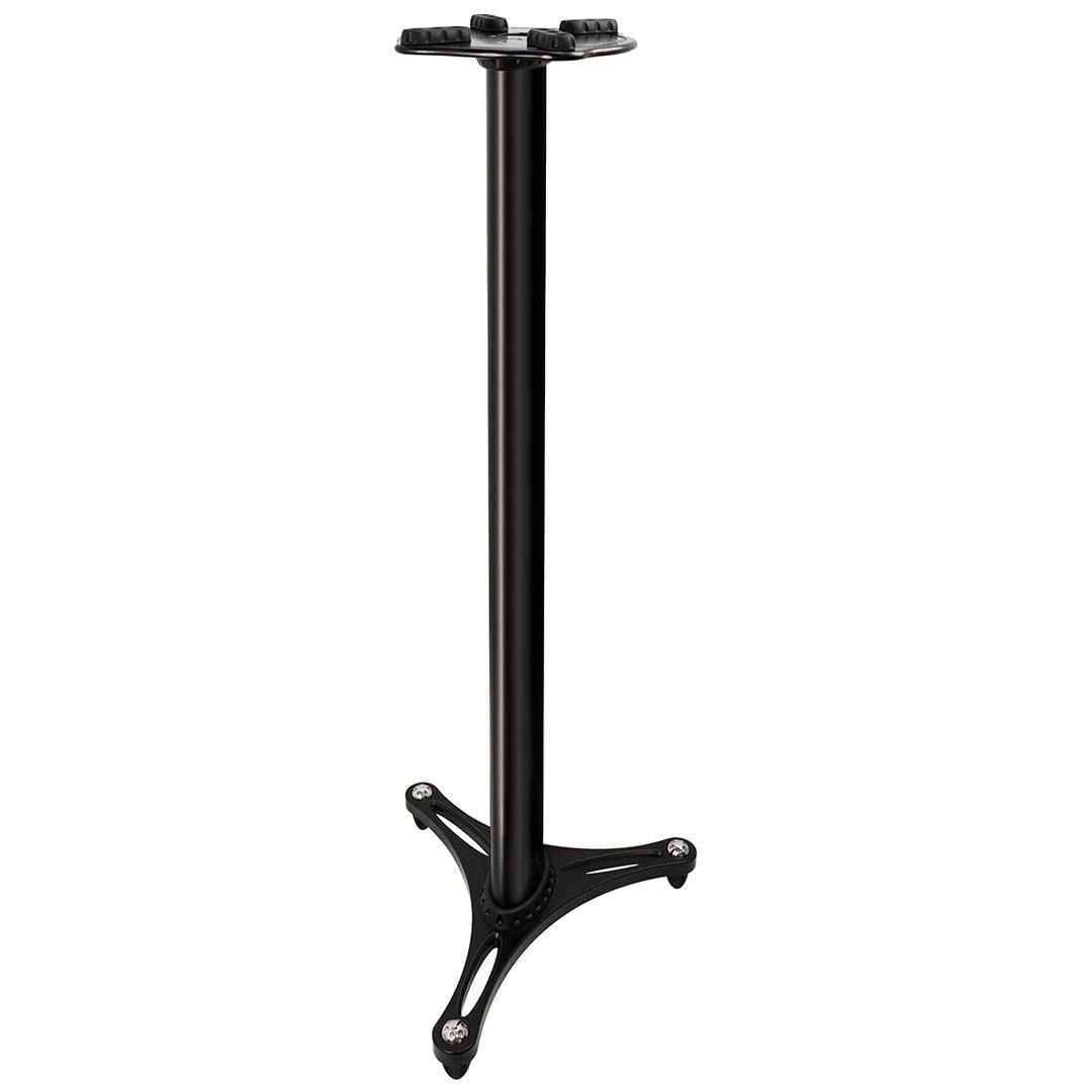 Ultimate Support MS-90/45B 45 Inches Studio Monitor Stands - Black Finish