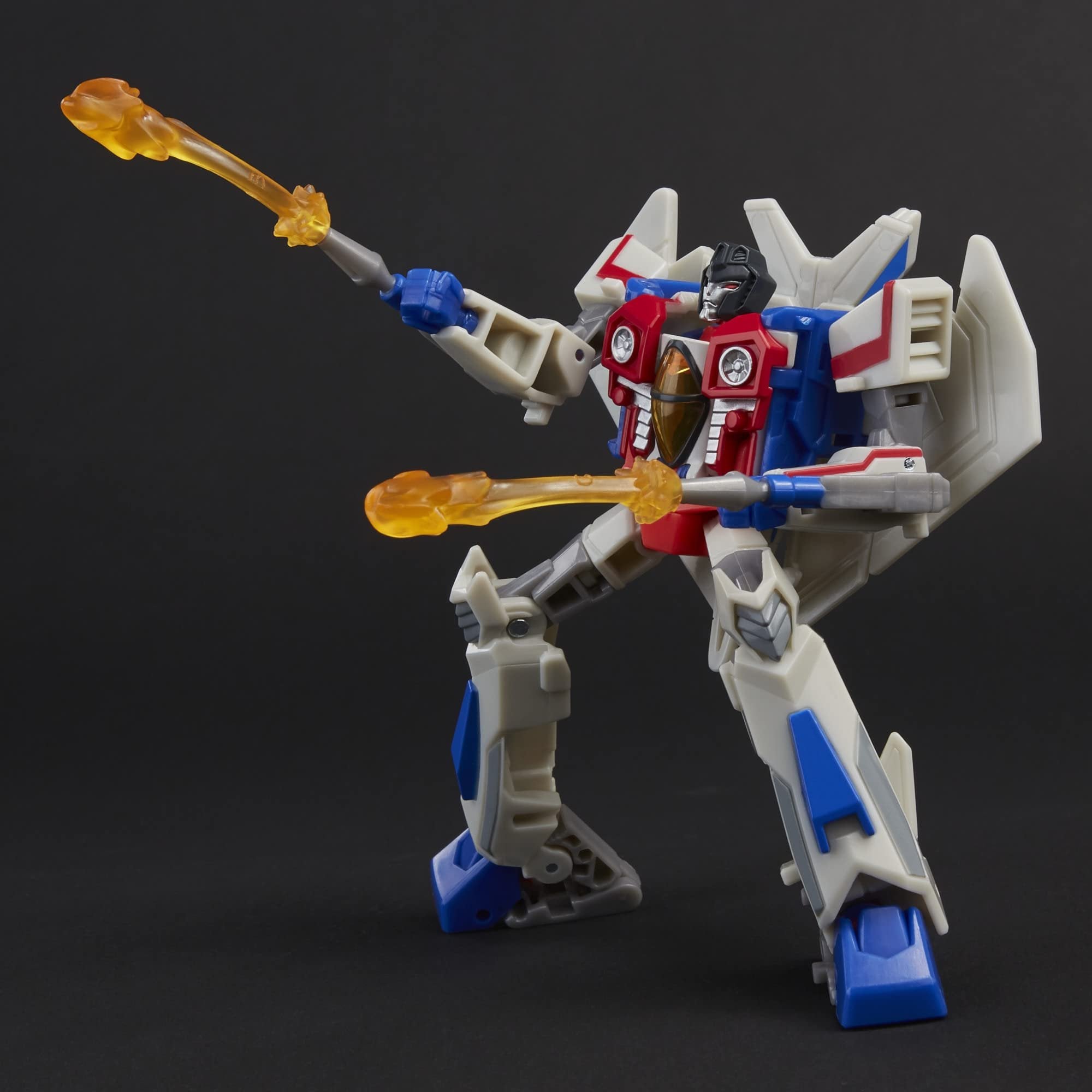 Transformers Bumblebee Cyberverse Adventures Toys Deluxe Class Starscream Action Figure, Seeker Strike Action Attack, 5-inch