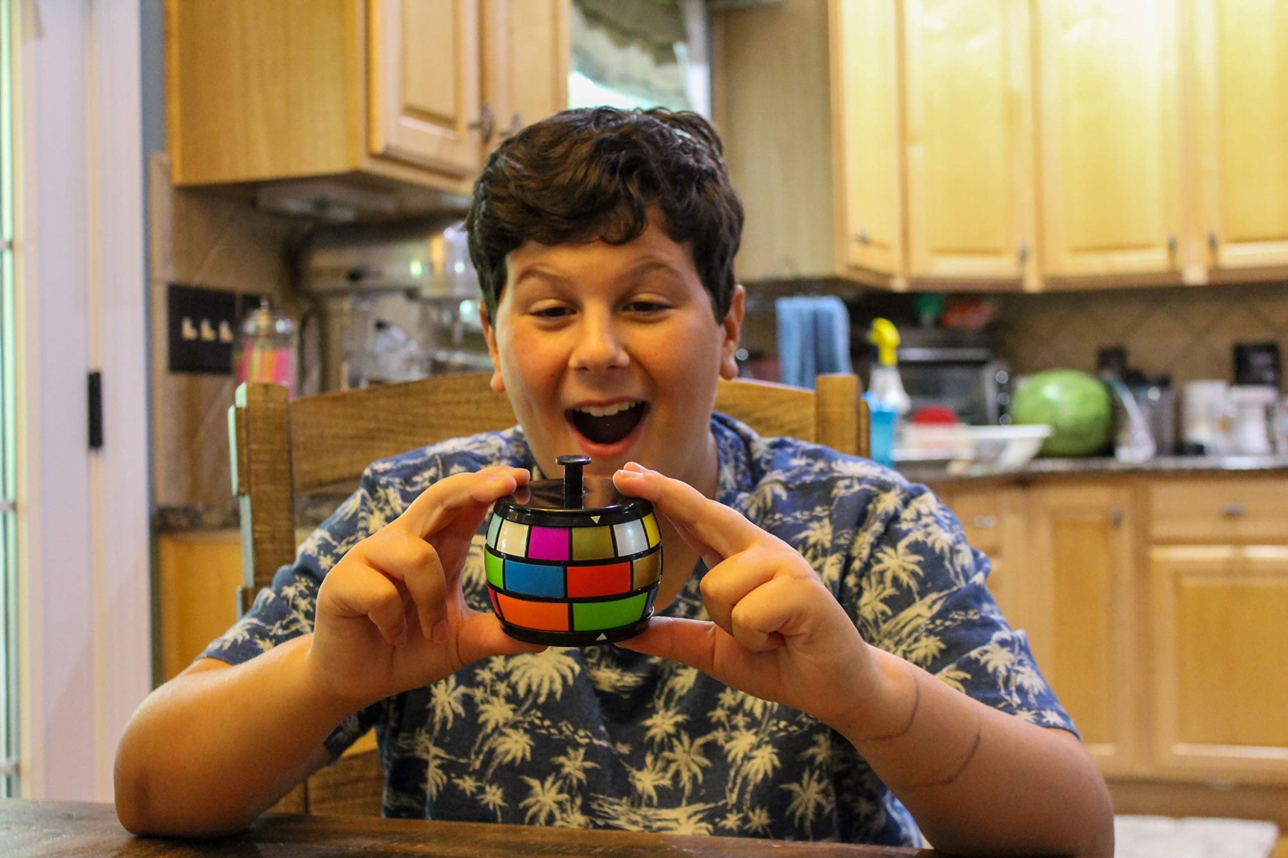 Creative Brainworks Roto Brain 3D Puzzle Sphere - Brain Teaser Puzzle Game to Fidget, Twist, Turn - 3 Levels of Difficulty, Crack The Code for This IQ | Memory Booster! for Kids and Adults, Age 8+