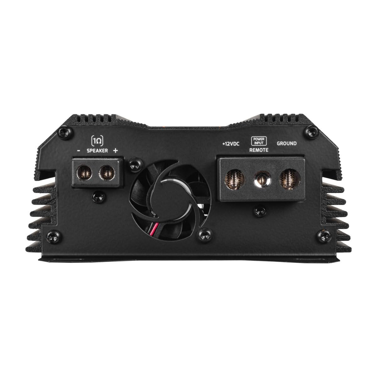 PRV Audio MDX1800.1 1 Ohm Mini Car Audio Amplifier 1 Channel 1800 Watts RMS Ultra Compact Full Range Monoblock Class D Amp for Powersports, Motorcycles, ATV, for High Power Loudspeaker Systems