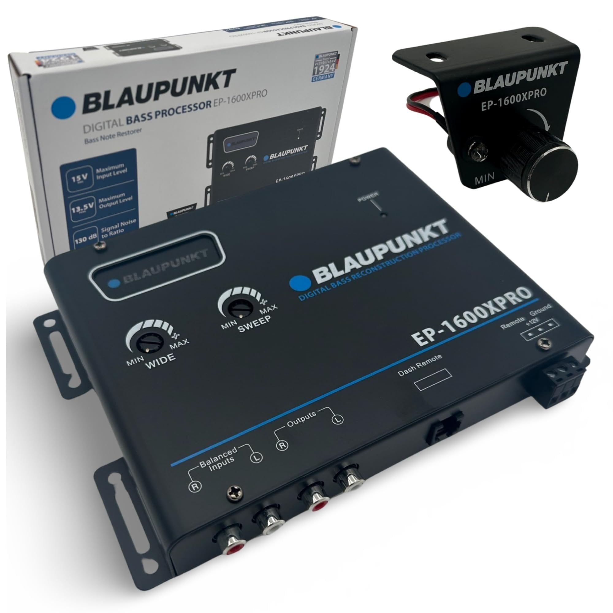 BLAUPUNKT EP1600-PRO In Design Car Audio Digital Bass Restorer Processor New