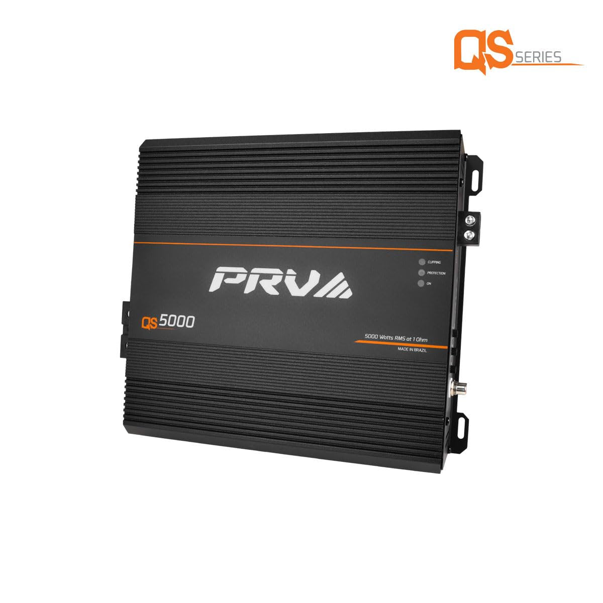 PRV Audio QS5000.1 QS Series Full Range Class D Monoblock Amplifier Compact 1 Channel PRO Car Audio Amp Loudspeakers 5000 Watts RMS at 1 Ohm