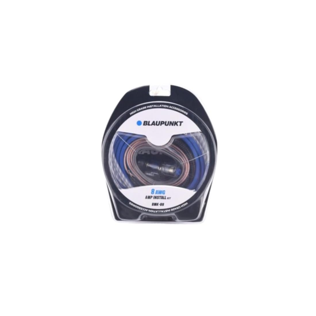 BLAUPUNKT BMK88 8 AWG Gauge Car Audio Complete Amplifier Installation Kit Elevate Your Speaker Sound System