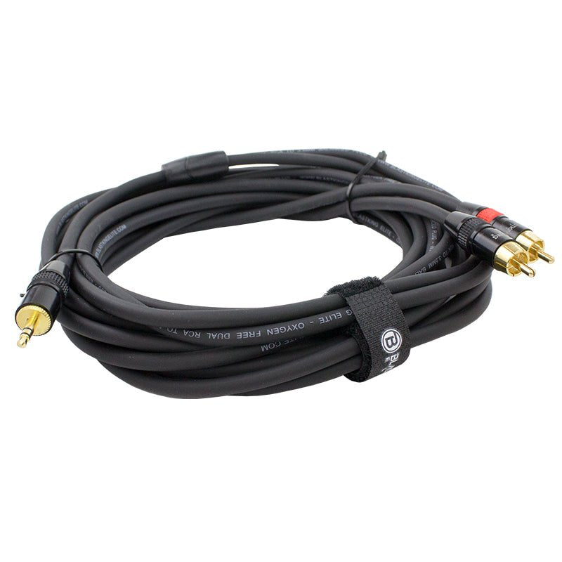 Balanced Plug Cable: Dual RCA to 3.5mm by Blastking