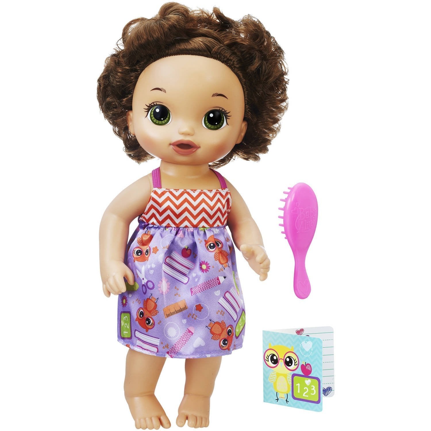 Baby Alive Ready For School Baby - Brunette Hair