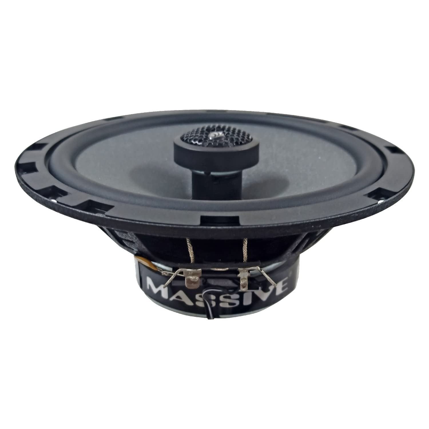 Massive Audio FC6X | 6.5" 2-Way Coaxial Speakers – 100W RMS / 200W Peak, 4 Ohm – High-Performance Car Audio Upgrade with Shallow Mount Design