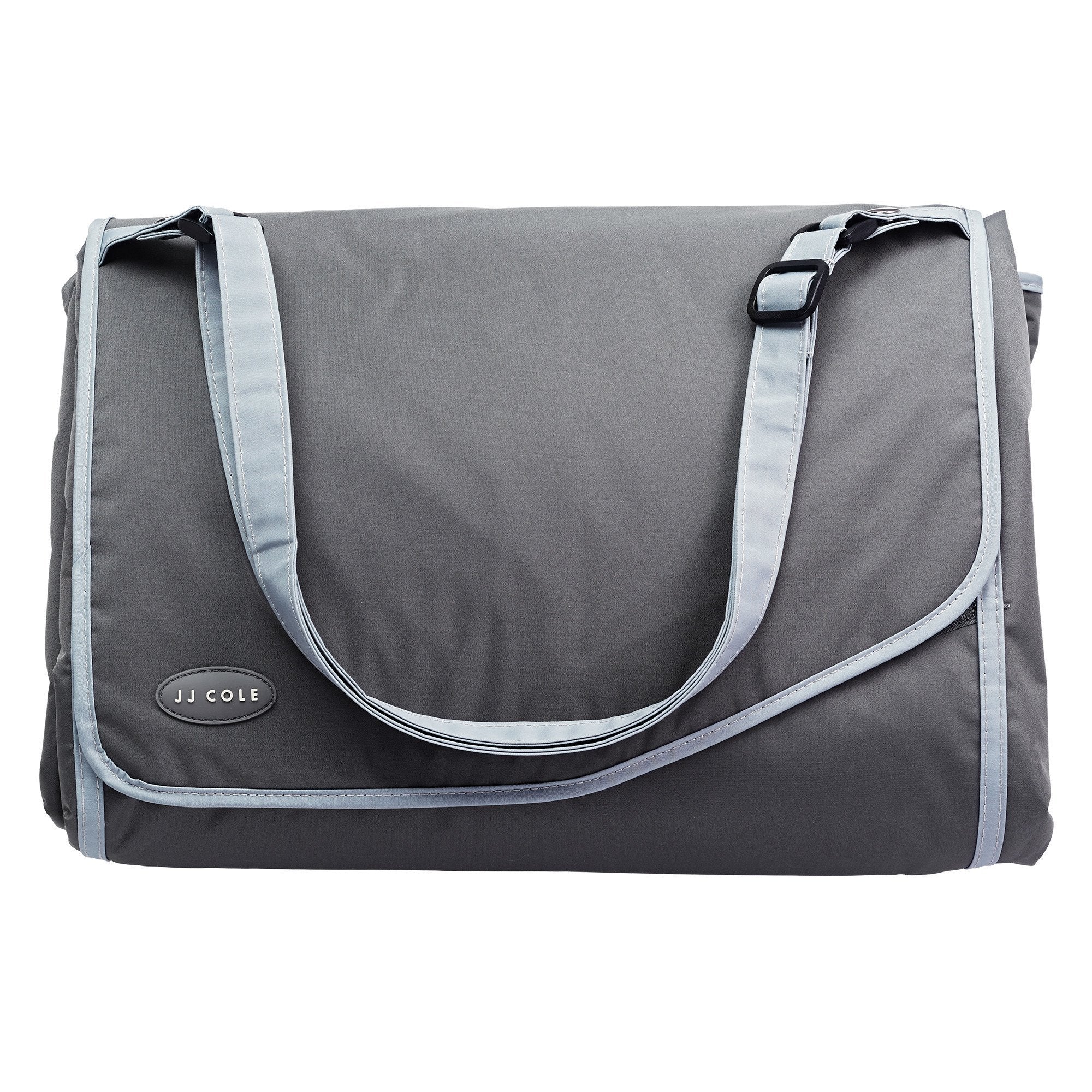 JJ Cole Outdoor Toddler Blanket - Water-Resistant Outdoor Blanket With Adjustable Bag Strap - Stone Arbor - 58" x 84"