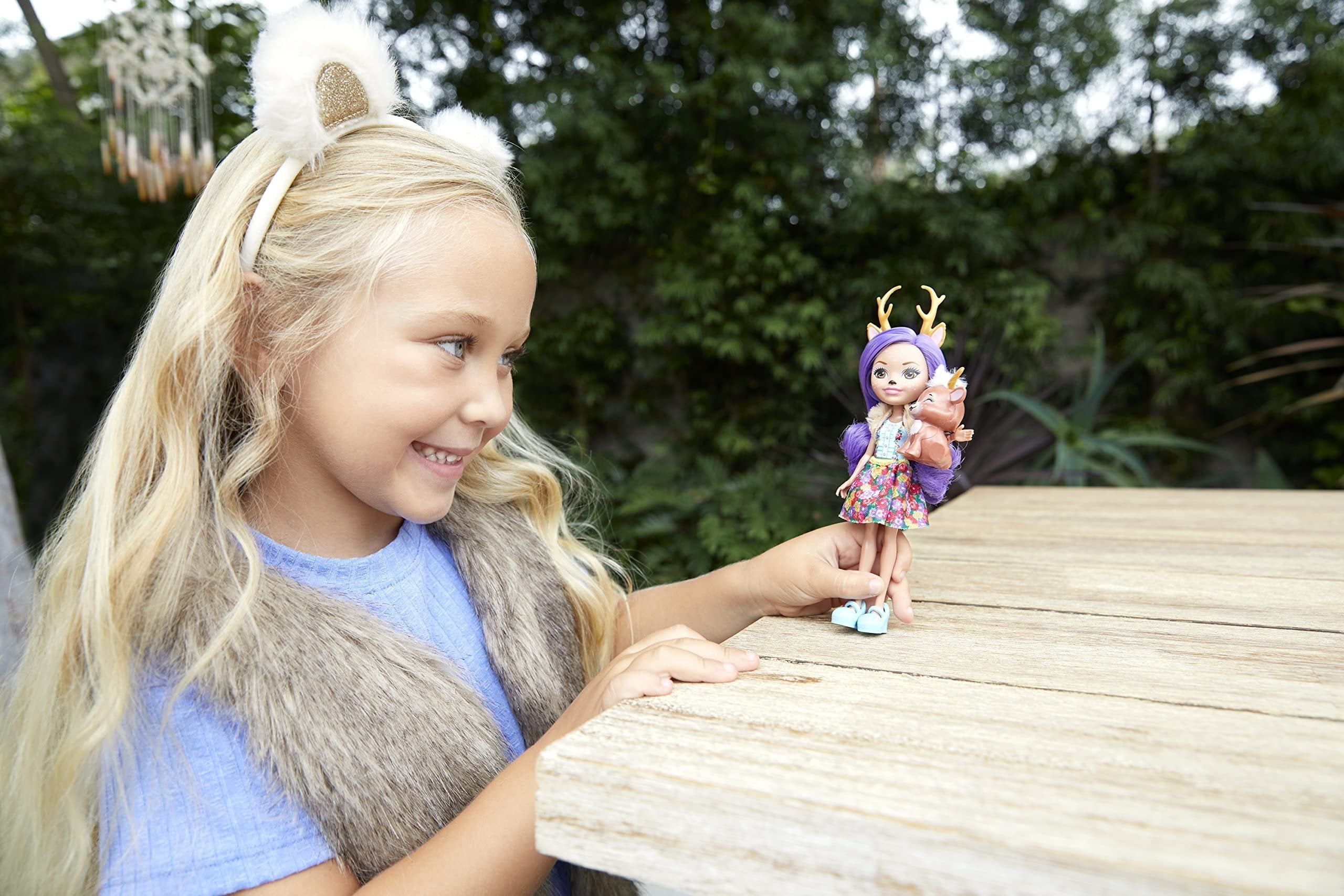 Spirit Enchantimals Doll and Small Animal Friend Figure, 6 inch Doll