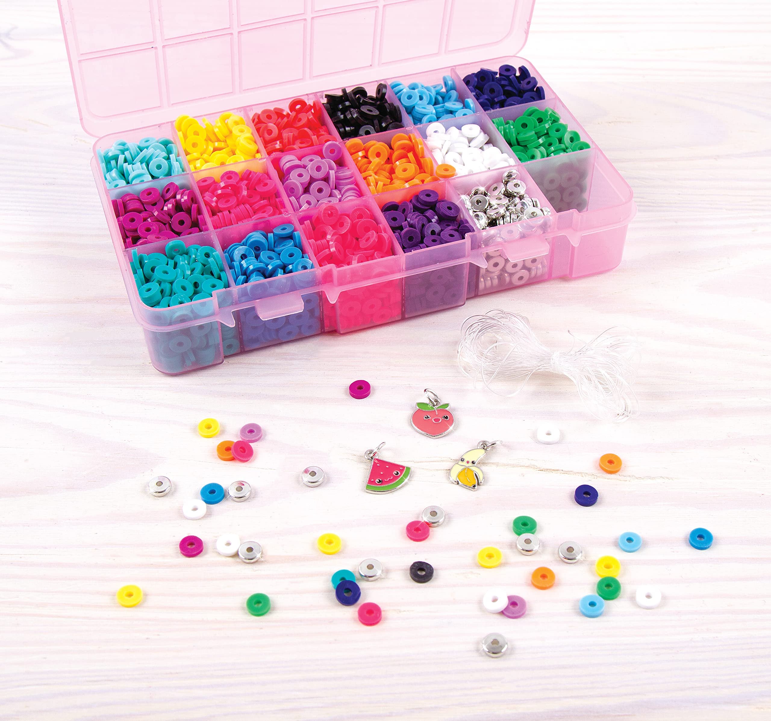 Make it Real Heishi Bead Kit - Square Box 1741