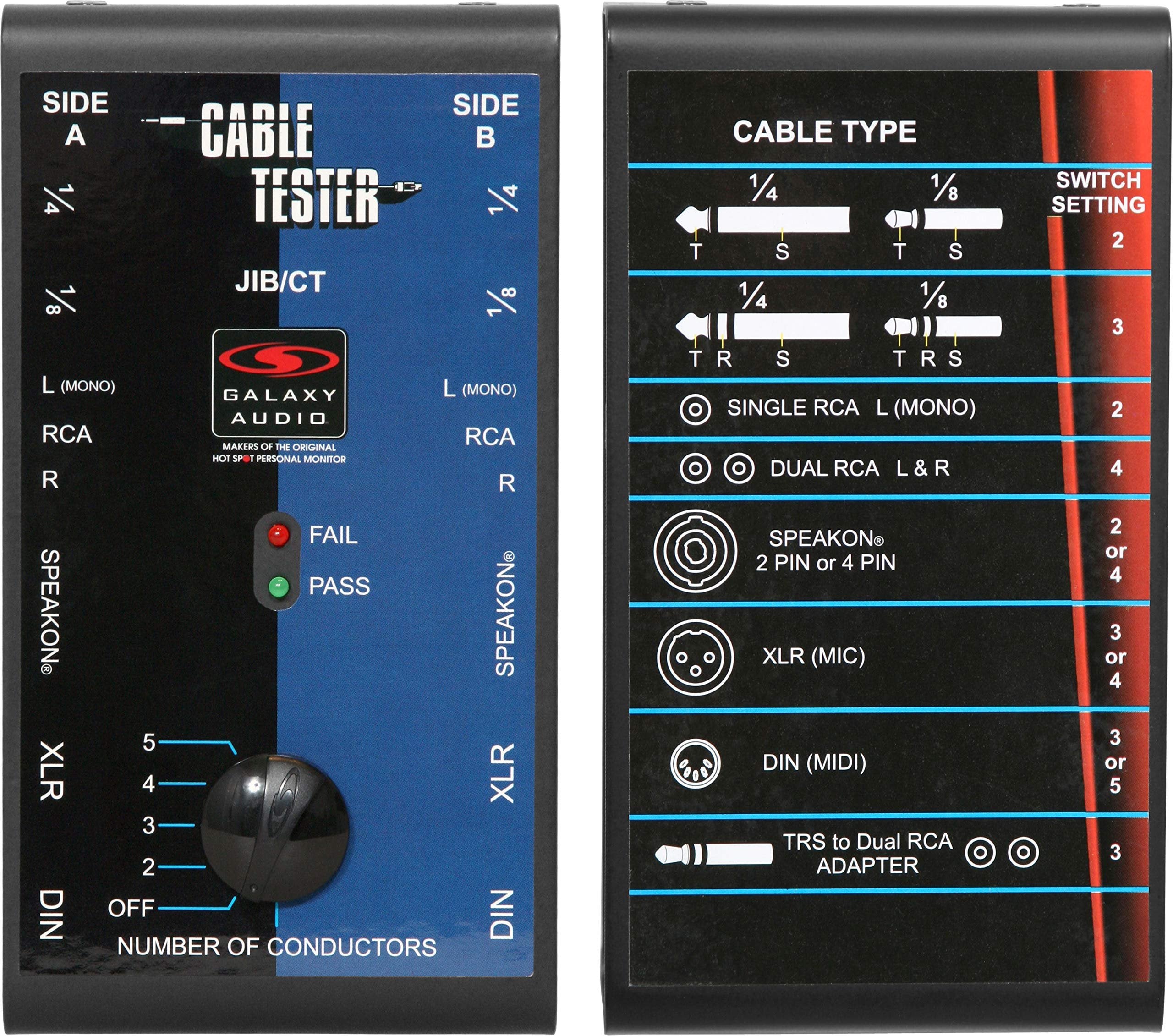 Galaxy Audio JIB/CT Cable Tester