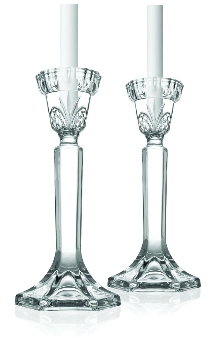 Godinger Candlestick Holders, Candle Holders, Candlestick Pair, Dublin Collection, 9in